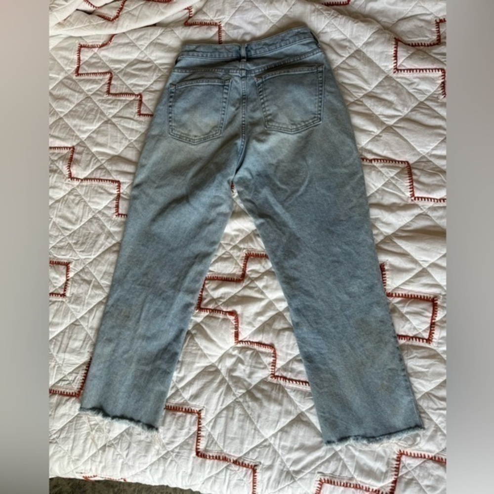 Everlane Jeans Womens 25 Ankle‎ High Rise Straight Mud Wash - Picture 2 of 7